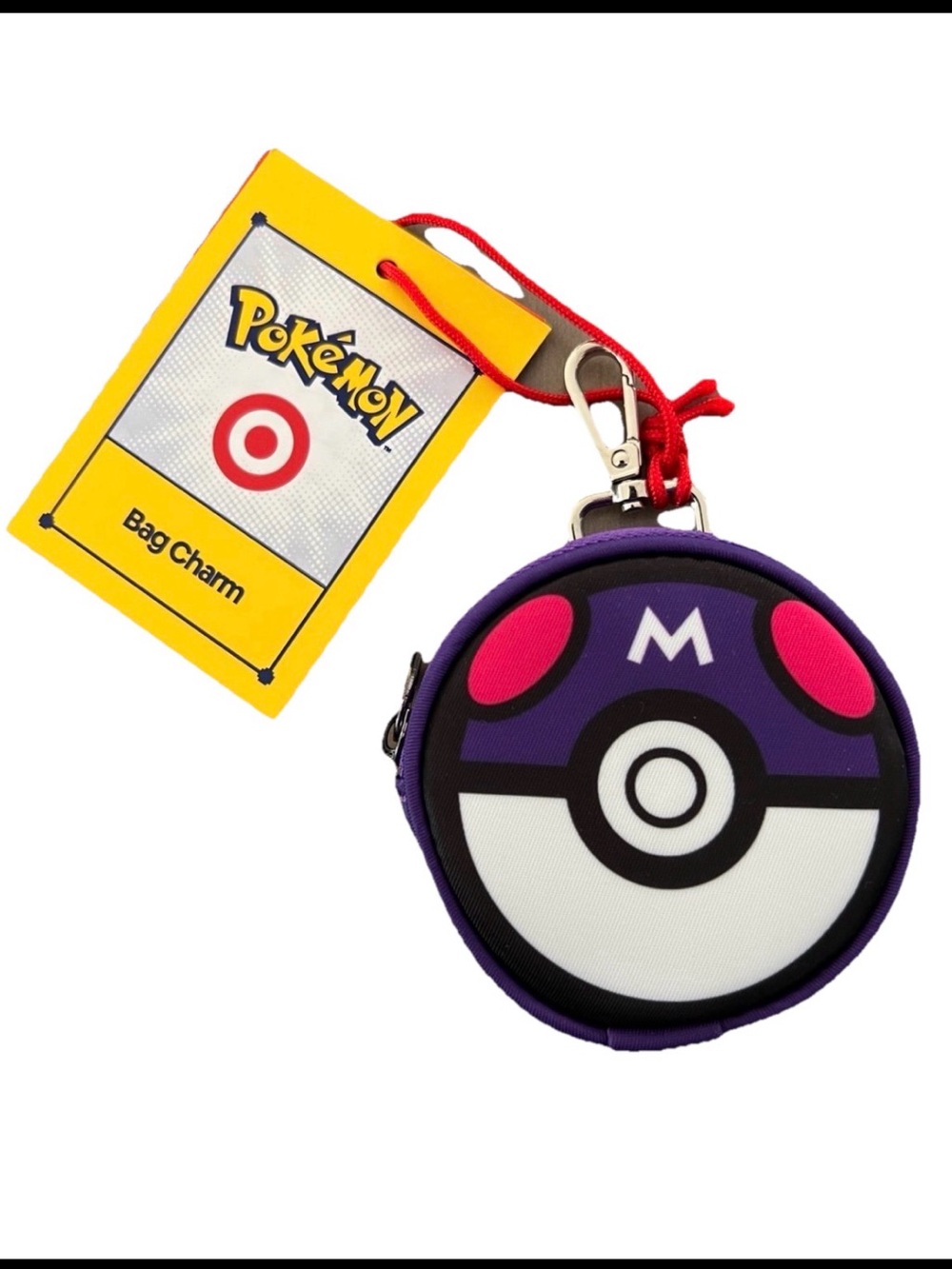 Mater Ball Bag Charm-Pokemon x Target Exclusive 30th Anniversary Limited Edition
